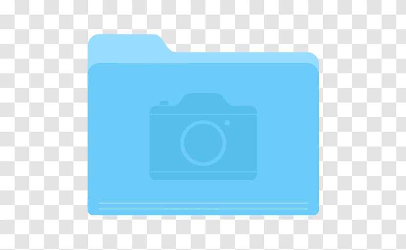 Blue Turquoise Square Aqua - Usb Flash Drives - Folder Pictures Transparent PNG