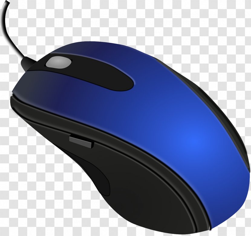 Computer Mouse Clip Art - Peripheral - Blue Transparent PNG