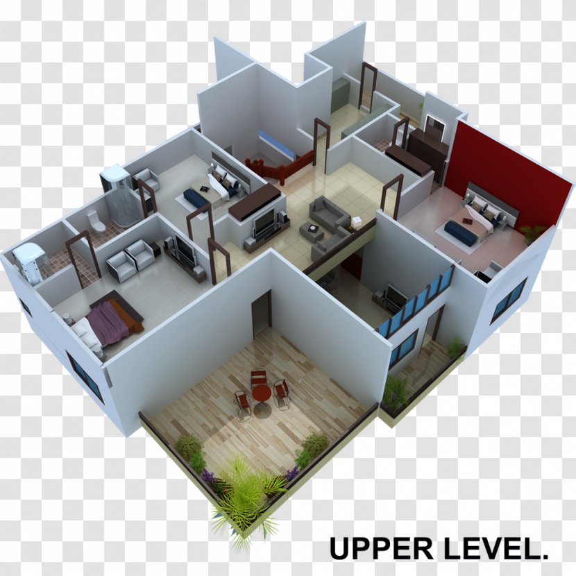Fazaia Housing Scheme (Phase 1) Floor Plan Plot's 3 House Karachi Northern Bypass - Bedroom Transparent PNG
