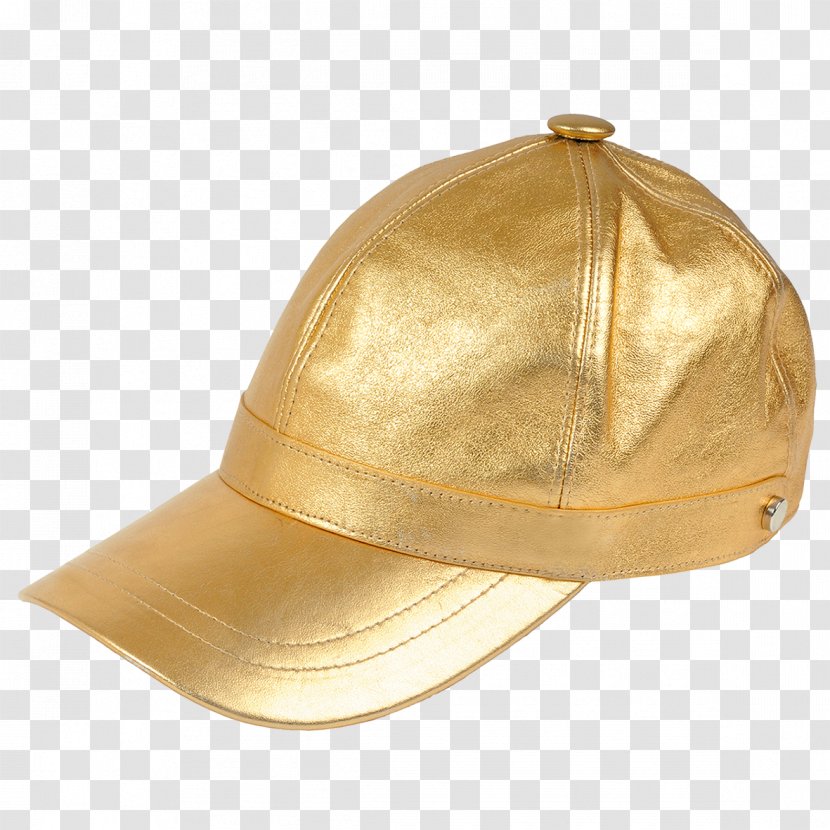 Baseball Cap Hat Clothing - Golden Transparent PNG