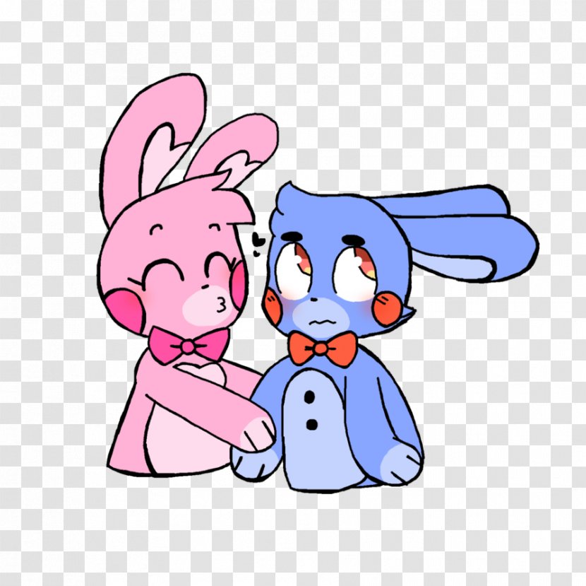 Five Nights At Freddy's: Sister Location Bonbon Rabbit Easter Bunny Art - Heart Transparent PNG