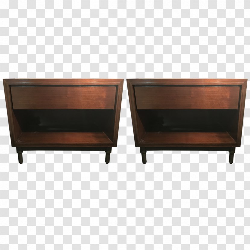 Bedside Tables Drawer Buffets & Sideboards Wood Stain Rectangle Transparent PNG