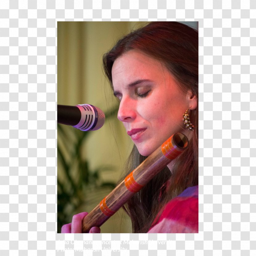Concert Musician Julia Ohrmann Bansuri Microphone - Logo Transparent PNG