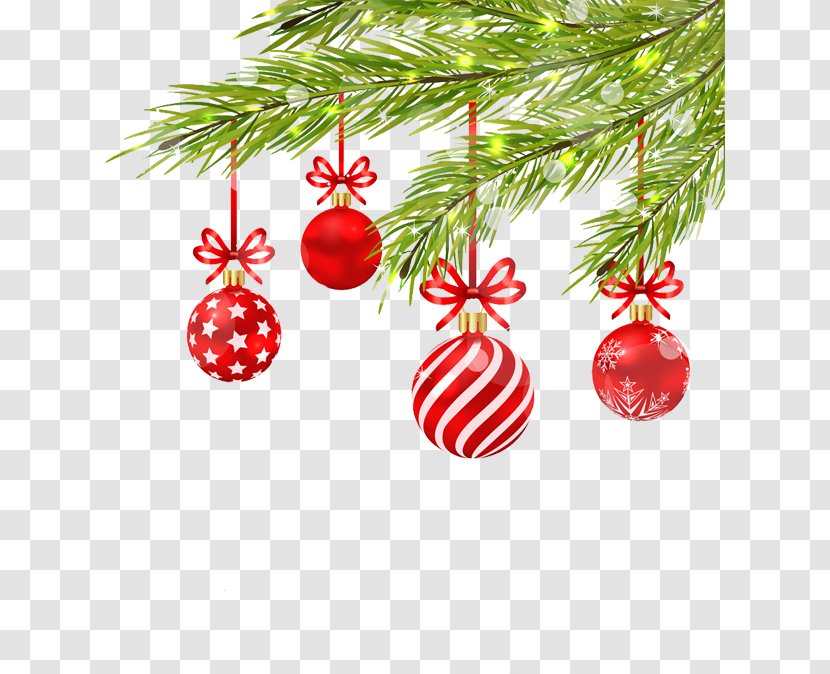 Santa Claus Christmas Ornament Day Decoration Clip Art - Fir Transparent PNG