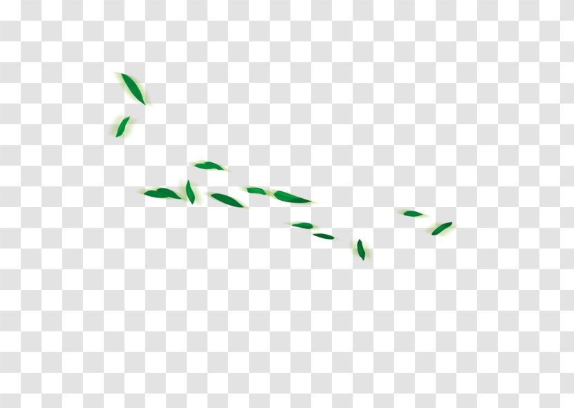 Download LINE Clip Art - Green - Willow Spring Breeze Rippling Fly Transparent PNG