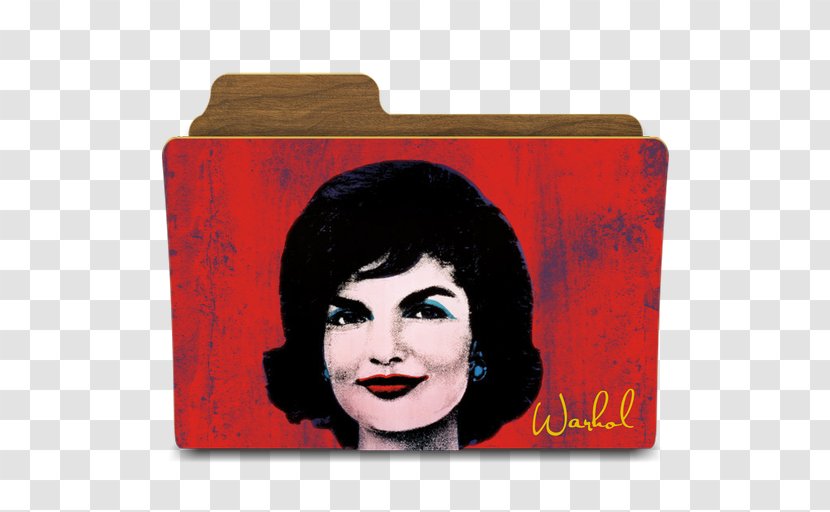 Smile Rectangle - Andy Warhol - Jackie Transparent PNG