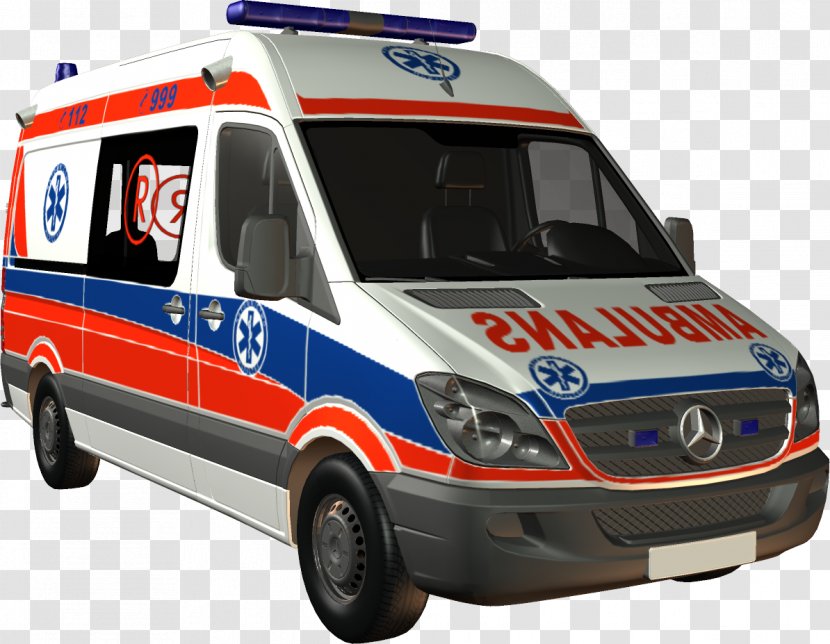 Ambulance Minecraft Ratownictwo Medyczne - Vehicle Transparent PNG