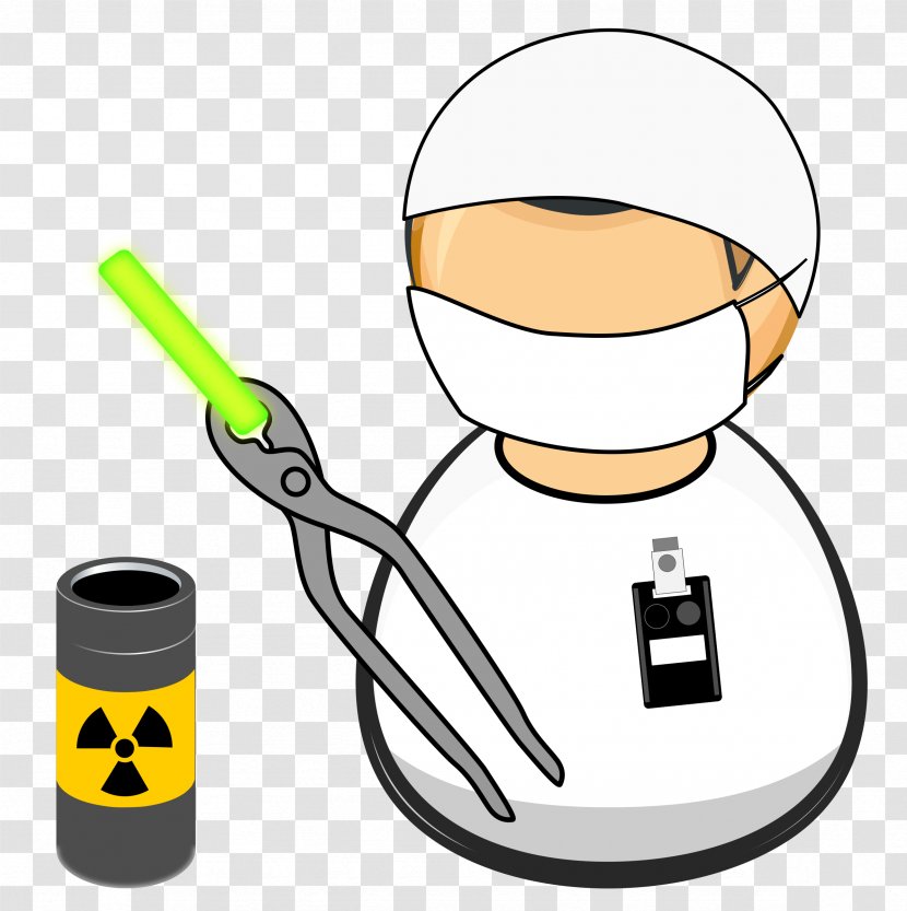 Radioactive Decay Clip Art - Nuclear Medicine - Industrial Worker Transparent PNG