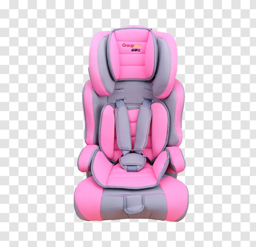Car Chair Child Safety Seat - Pink Rental Transparent PNG