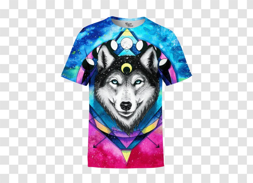 Siberian Husky T-shirt Blanket Animal - Quilt - Wolf Spirit Transparent PNG