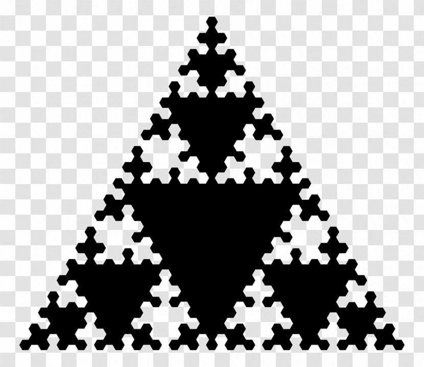 Penrose Triangle Sierpinski Worksheet Clip Art - Midpoint Cliparts Transparent PNG