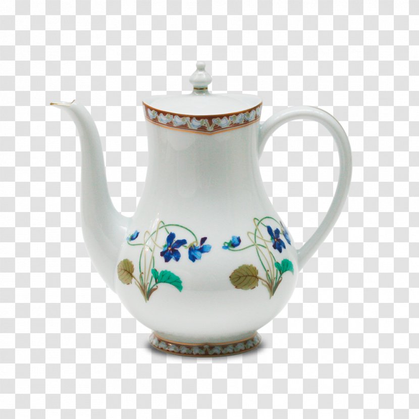 Teapot Kettle Porcelain Mug Pottery - Coffeemaker - Coffee Pot Transparent PNG
