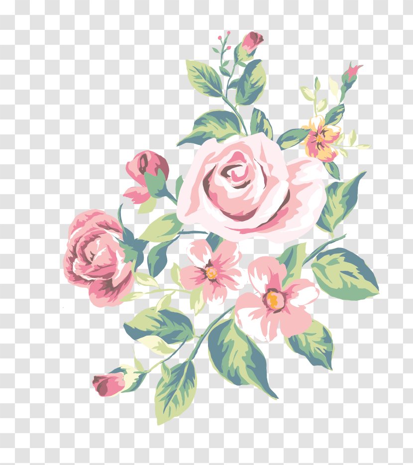 Desktop Wallpaper Rose Flower Floral Design - Home Screen Transparent PNG