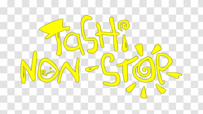 Logo Brand Font - Yellow - Non-stop Transparent PNG