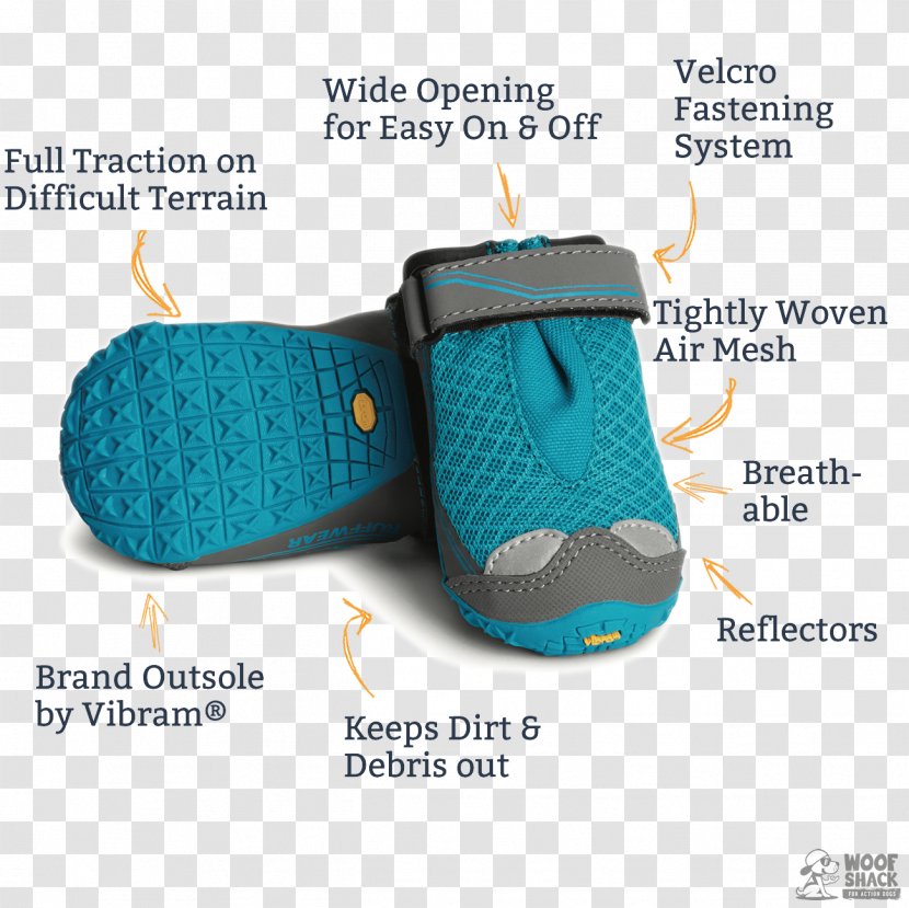 Ruffwear Grip Trex Dog Boots Blue Spring Pairs L-7.00 Cm Slipper Golden Retriever Shoe - Barking Shoes For Women With Bunions Transparent PNG