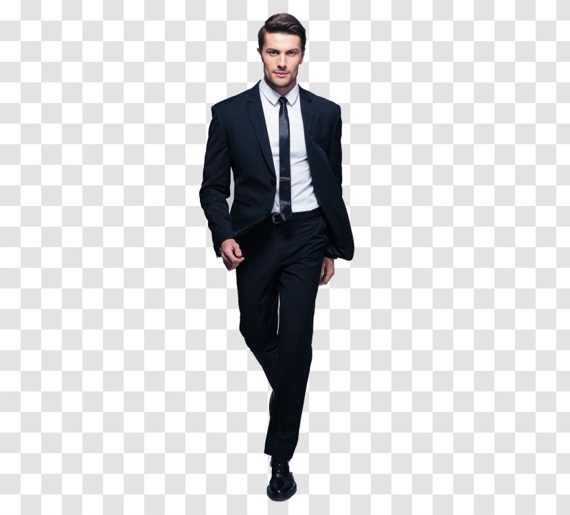 Suit Black Tie Tuxedo Necktie Navy Blue Transparent PNG