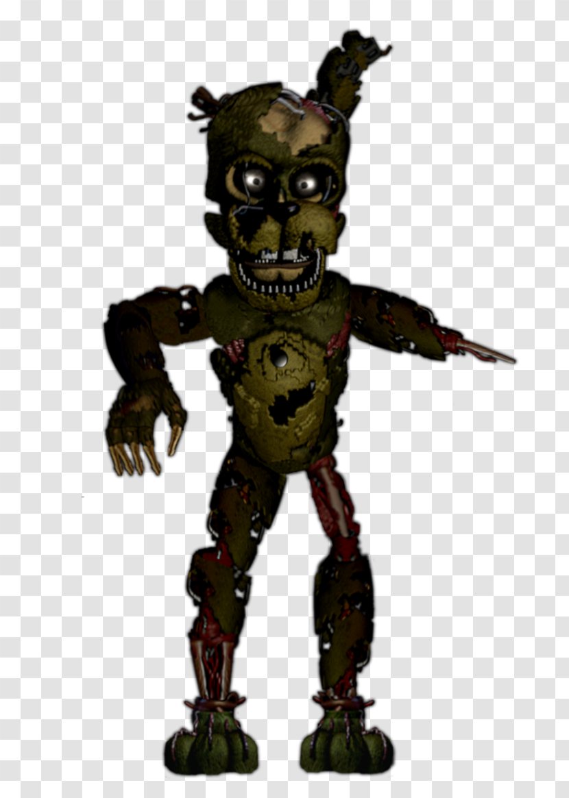 Five Nights At Freddy's 3 DeviantArt Digital Art Drawing - Simulation Video Game - Fnaf Scraptrap Transparent PNG