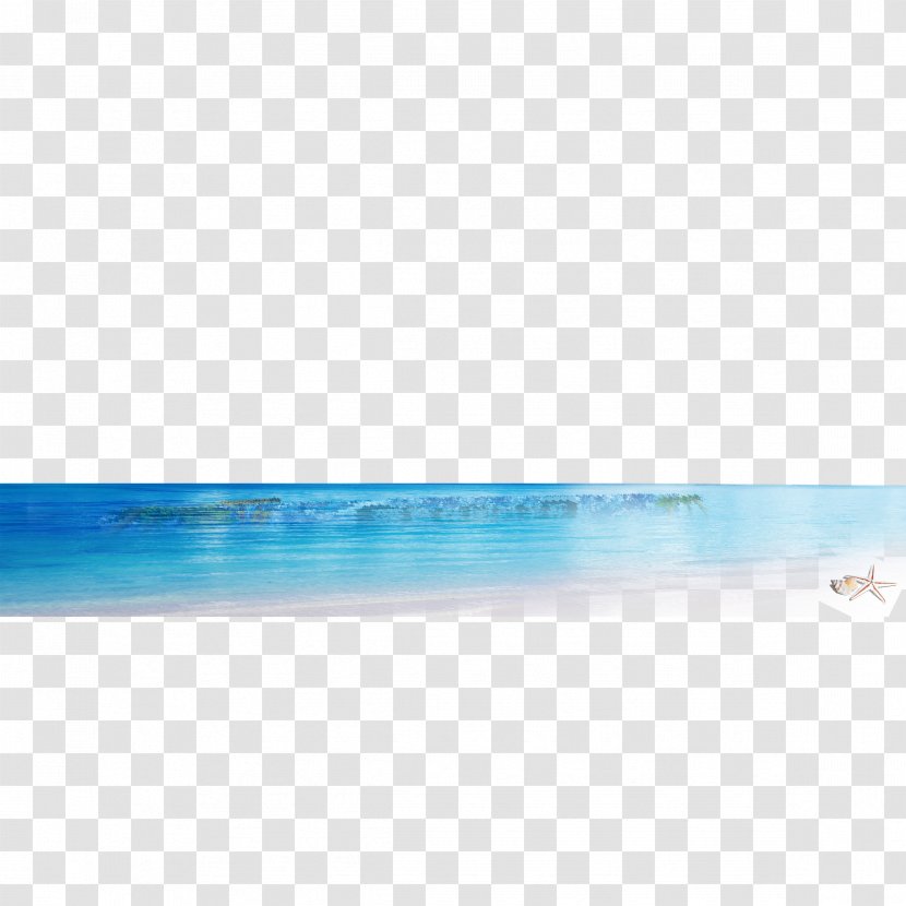 Blue Turquoise Sky Pattern - Sea Transparent PNG