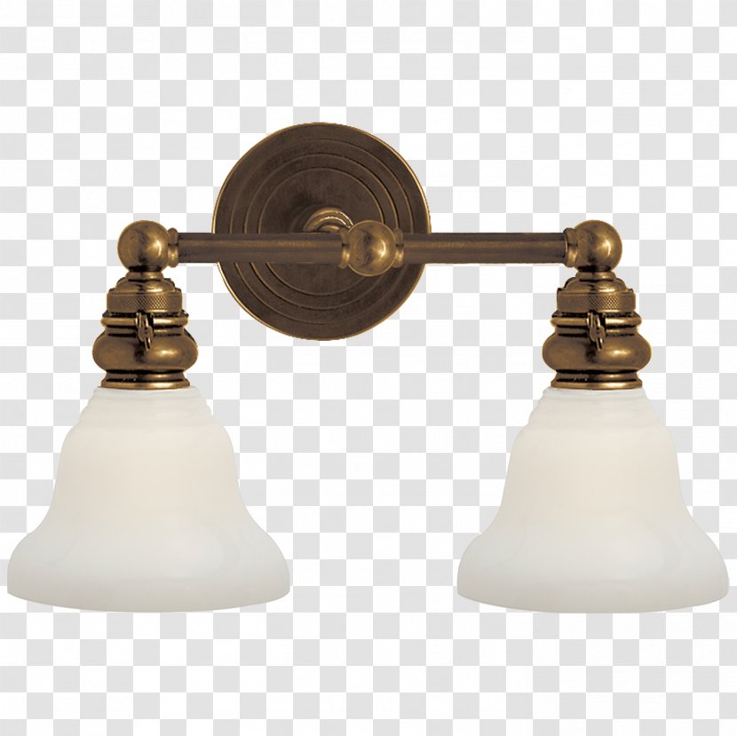 Lighting Light Fixture Sconce Bathroom - Pendant - Double Transparent PNG