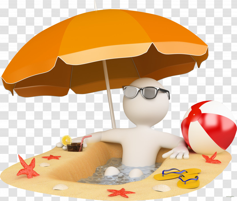 Cartoon Mushroom Umbrella Transparent PNG