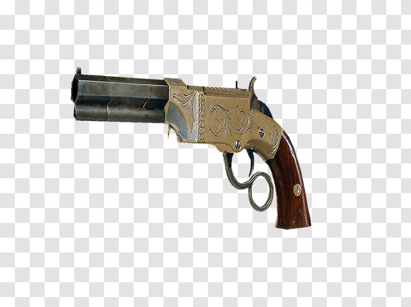 Revolver Trigger Firearm Ranged Weapon Air Gun Transparent PNG
