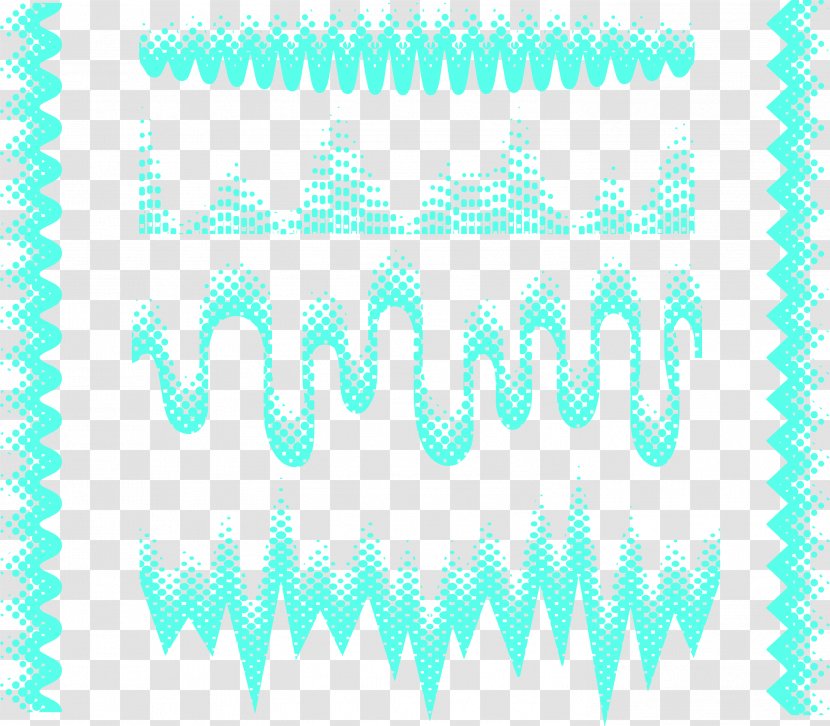 Curve Sound Wave - Cartoon - Vector Picture Transparent PNG