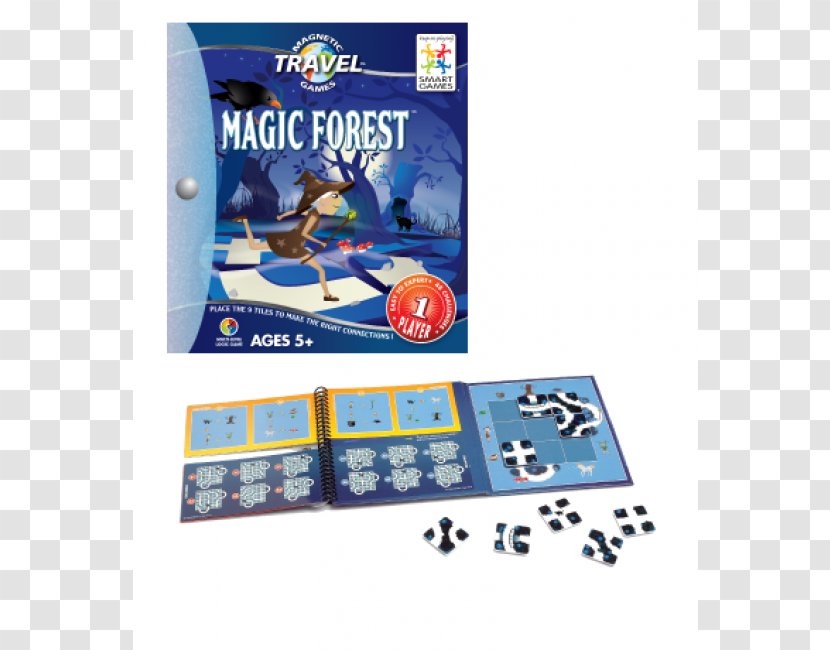 Magic: The Gathering Enchanted Jigsaw Puzzles IQ Link Game - Card - Magic Forest Transparent PNG