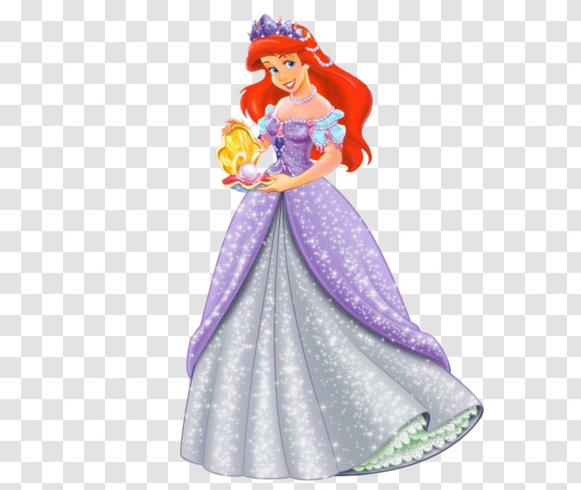 Ariel Princess Aurora Elsa Disney Rapunzel - Figurine Transparent PNG
