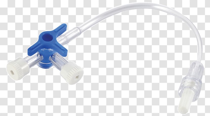 Stopcock Extension Tube Medical Device Valve Luer Taper Transparent PNG