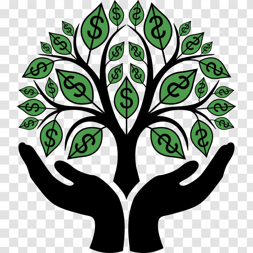 Finance Council Financial Services Credit Investment - Money - Tree Hands Transparent PNG