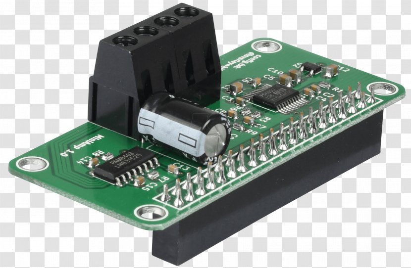 Raspberry Pi Electronics Amplifier Circuit Diagram Microcontroller - Electronic Component Transparent PNG