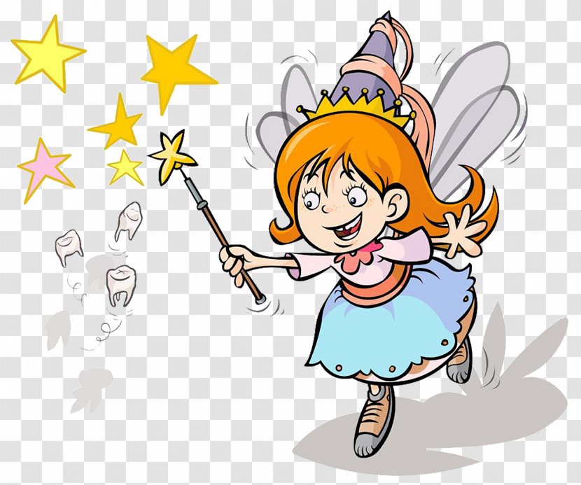 Tooth Fairy Clip Art - Fictional Character - Cartoon Fantasy Wizard Transparent PNG