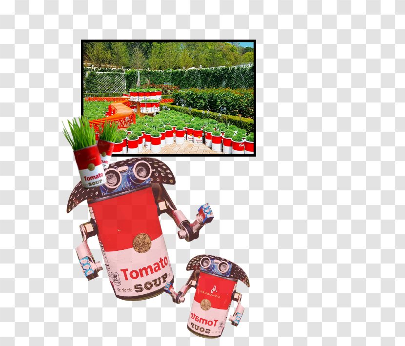 Everland Resort Flowerpot Pop Art Garden - Gift - Campbell Soup Transparent PNG