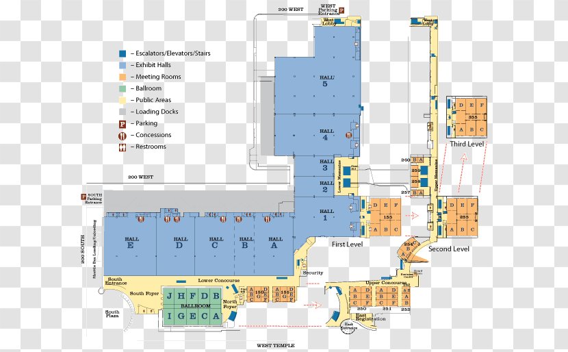 Calvin L. Rampton Salt Palace Convention Center Floor Plan Colorado Kay Bailey Hutchison - Hotel - House Transparent PNG