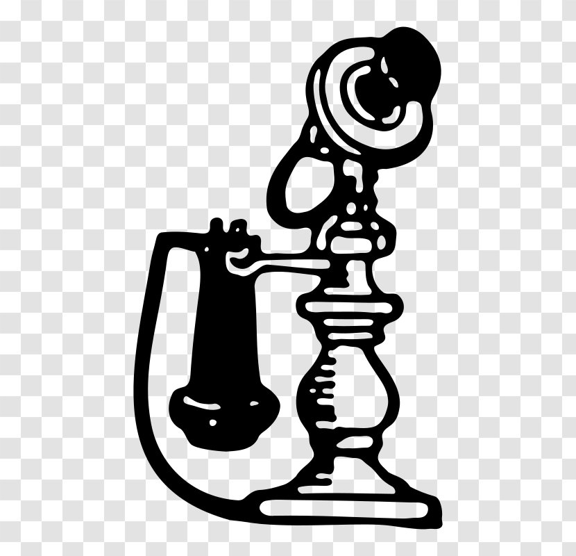 Candlestick Telephone Call Clip Art - Monochrome Photography - Istock Transparent PNG