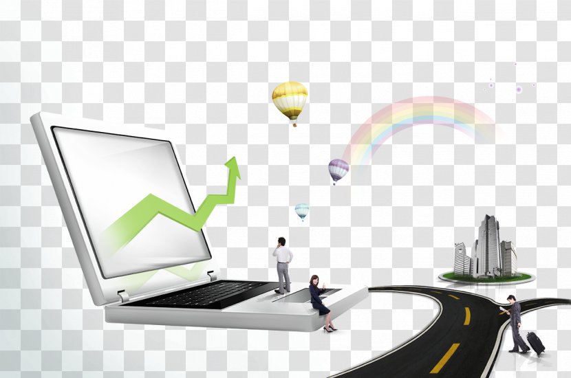 Business Startup Company Channel Partner - Technology - People On Laptop Transparent PNG