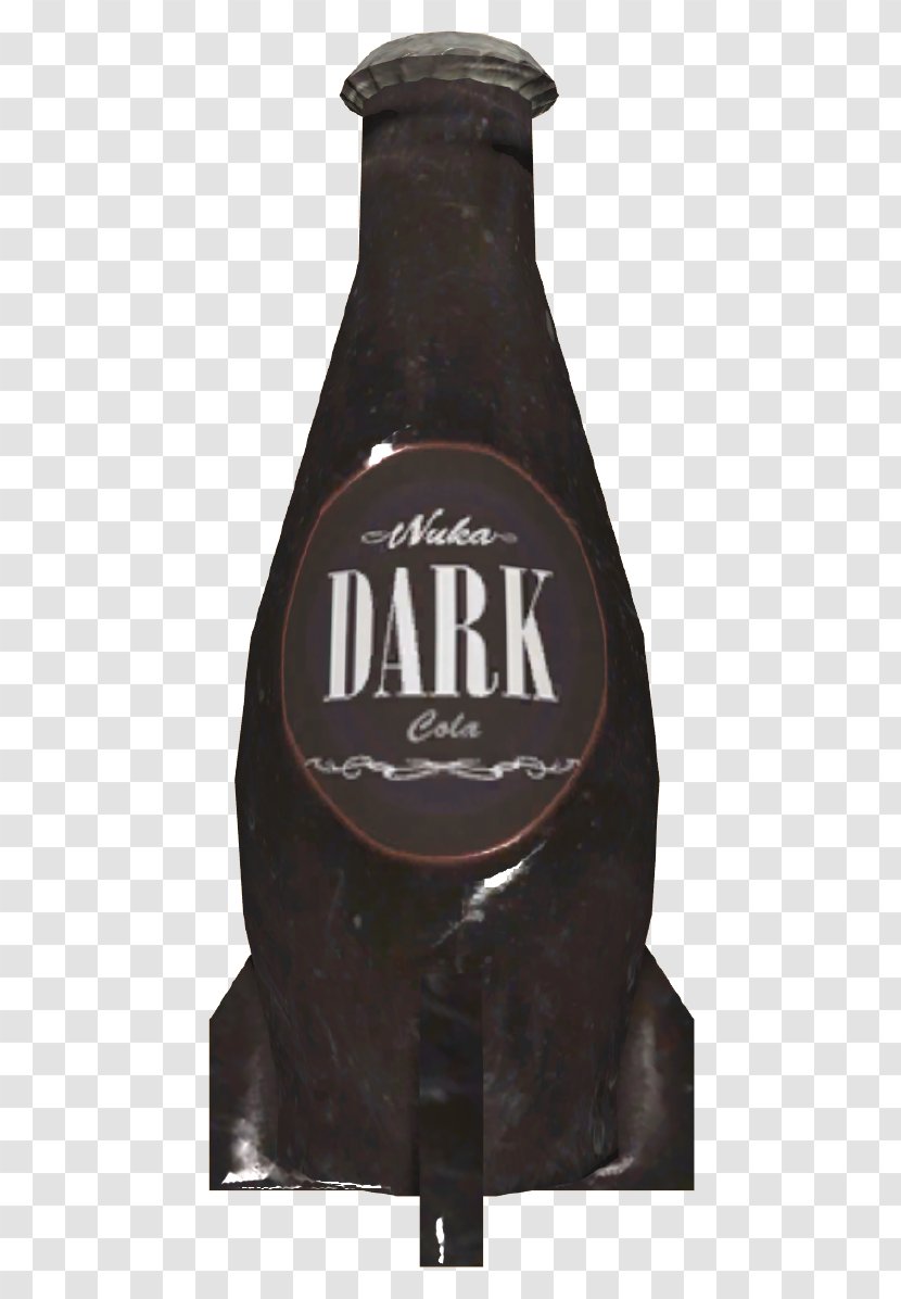 Fallout 4 The Vault Glass Bottle Wiki Beer - Nuka Cola Transparent PNG