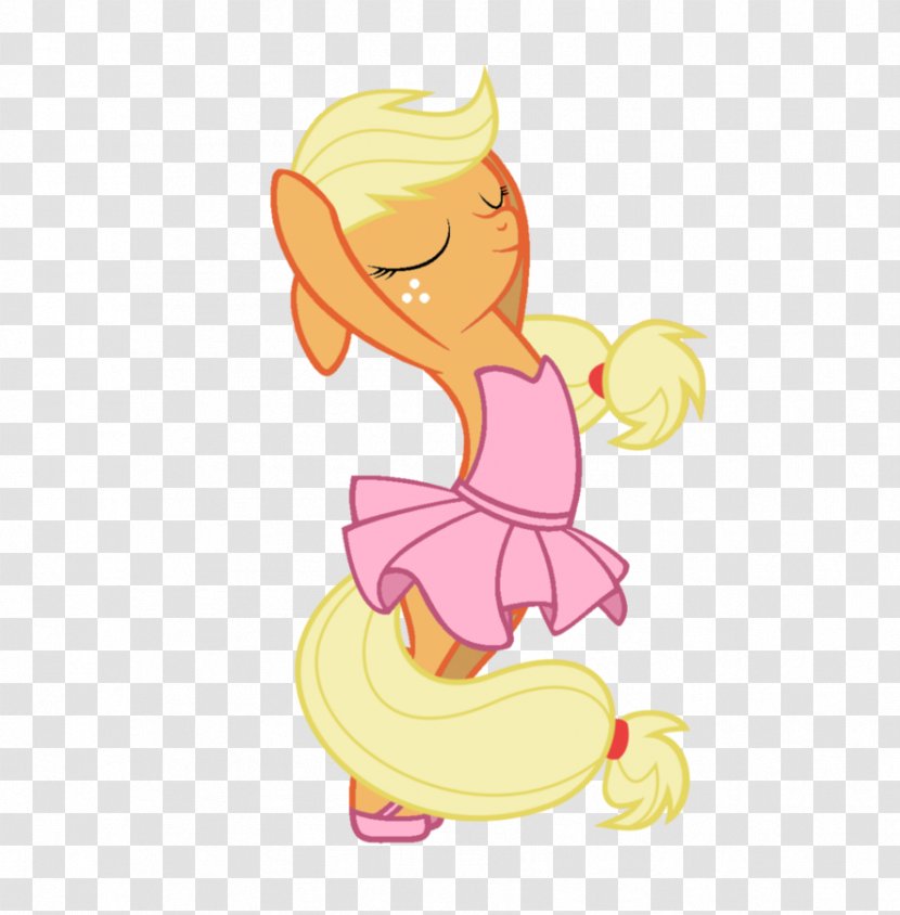 Applejack My Little Pony Rainbow Dash YouTube - Figurine - Ballerina Transparent PNG