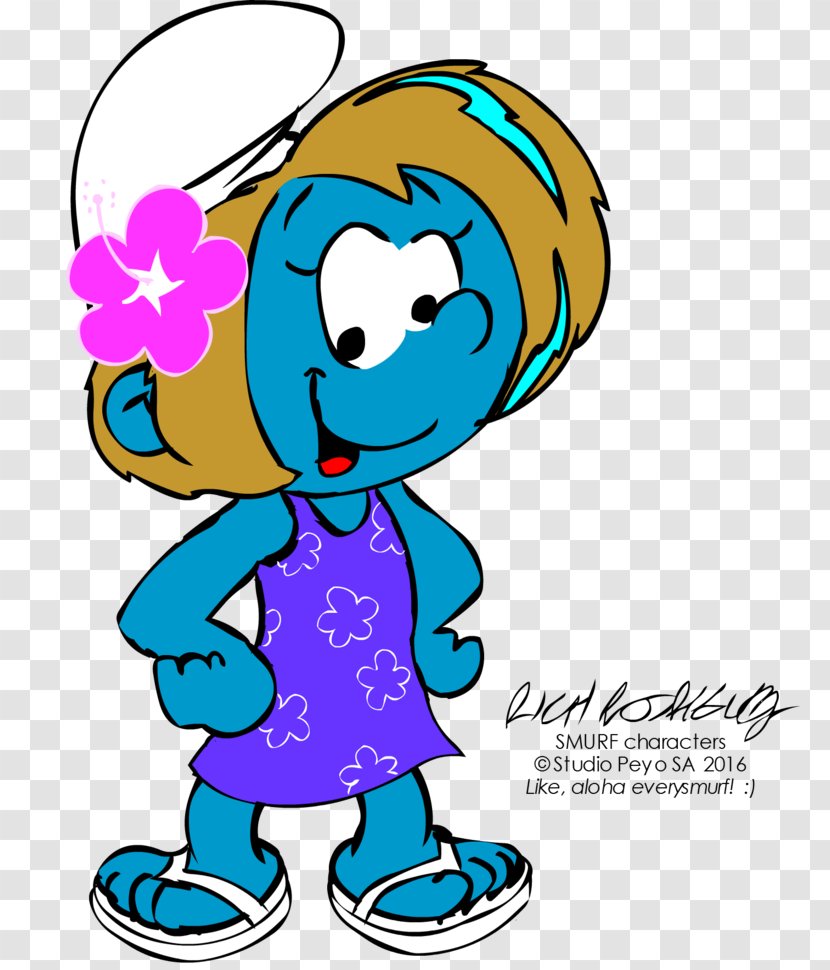 Smurfette Vexy Hackus Grouchy Smurf Hefty - Smile - Miss Call Transparent PNG