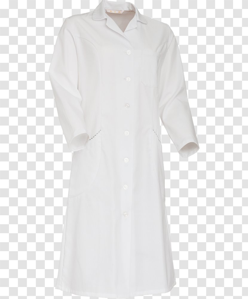 Lab Coats Blouse Collar Sleeve Neck - Clothing - Dress Transparent PNG