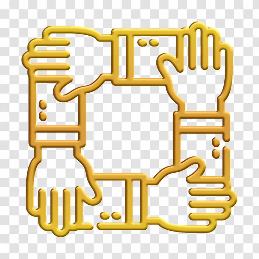 Business And Office Icon Teamwork Icon Transparent PNG
