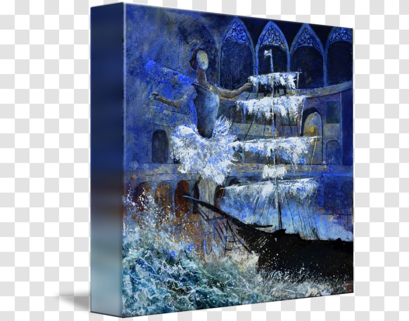 Modern Art Water Resources Painting Feature - Ghost Ship Transparent PNG