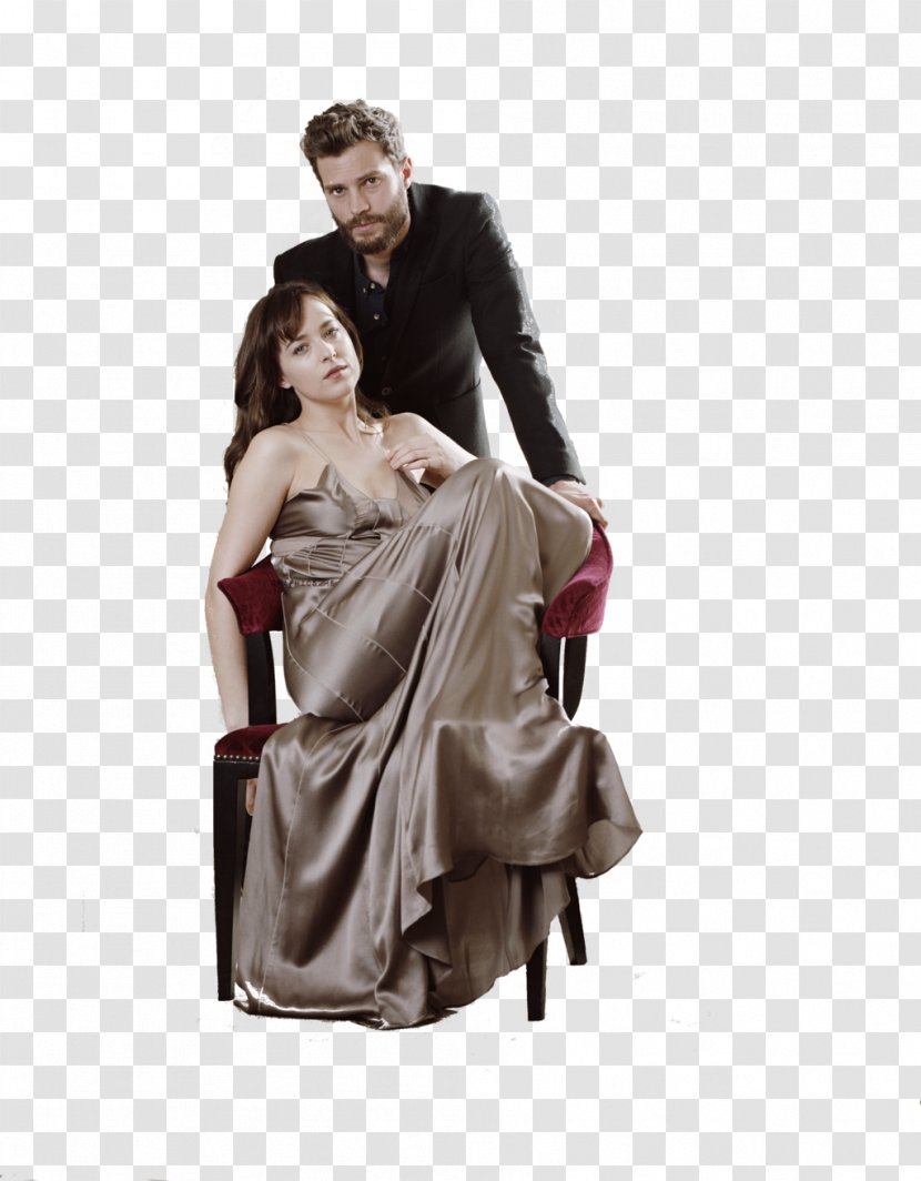 Anastasia Steele Christian Grey Fifty Shades Photo Shoot Transparent PNG