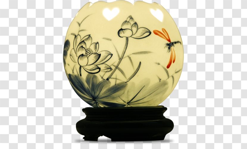 Ceramic Essential Oil Vietnam Vase Learning - Vietnamese Language - Hinh Bong Hoa Sen Transparent PNG