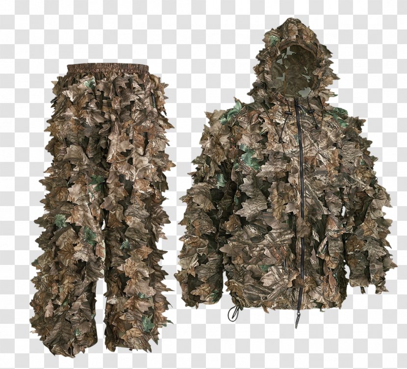 Camouflage SwedTeam Leaf Camo Set Clothing Glove Grip - Hunting - Jacket Transparent PNG