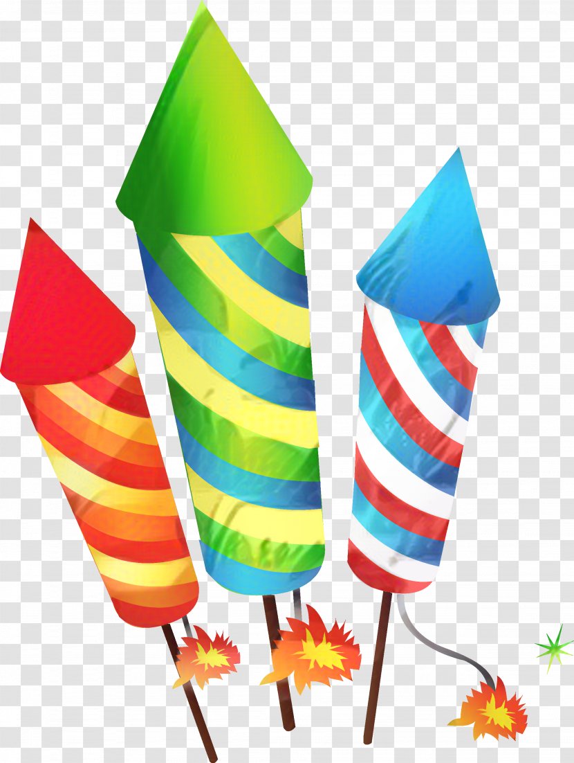 Cartoon Birthday Cake - Candle - Cone Flag Transparent PNG
