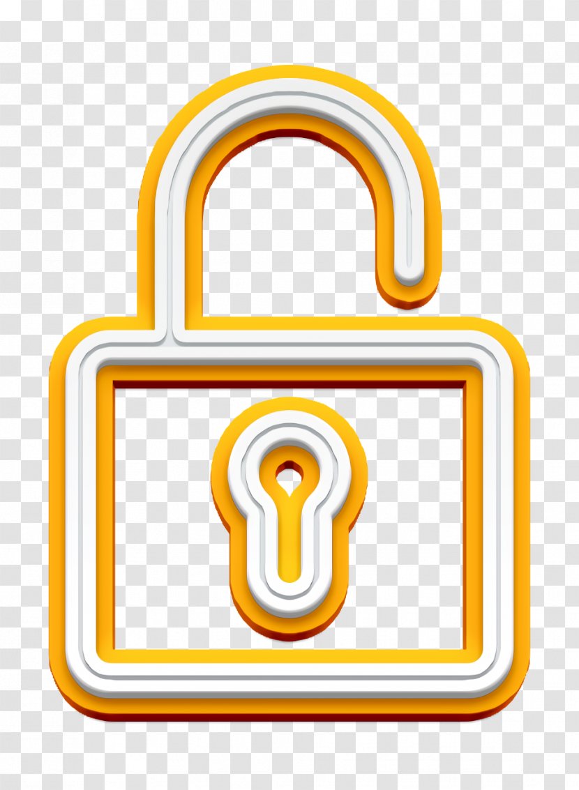 Padlock Icon Lock Miscellaneous Elements - Rectangle Security Transparent PNG