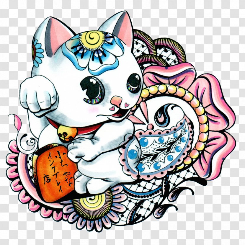 Little INKPLAY Shop Art Japan Illustration Cuteness - Felidae Transparent PNG
