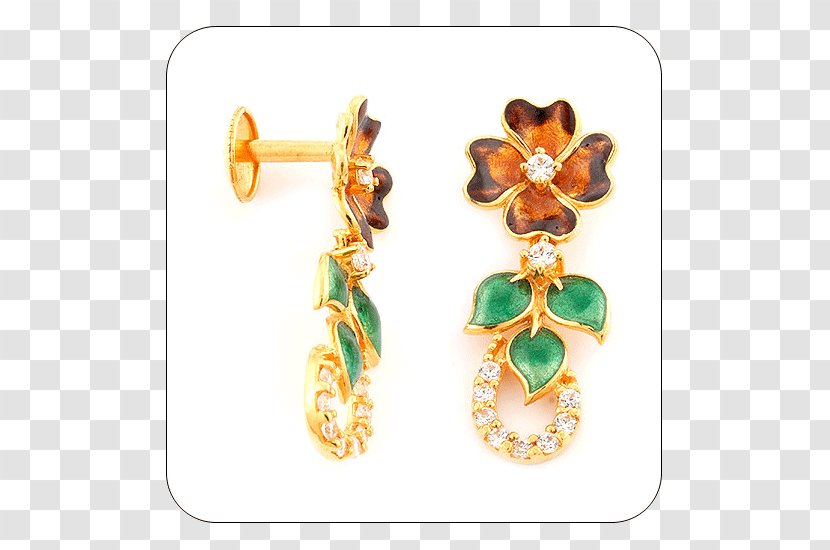 Earring Emerald Body Jewellery - Fashion Accessory Transparent PNG