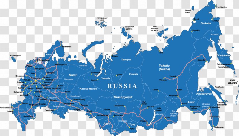 Republics Of The Soviet Union Post-Soviet States Referendum, 1991 Russia - Map Transparent PNG
